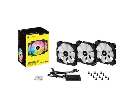 Quạt tản nhiệt Corsair SP120 RGB Elite (Ảnh 1)