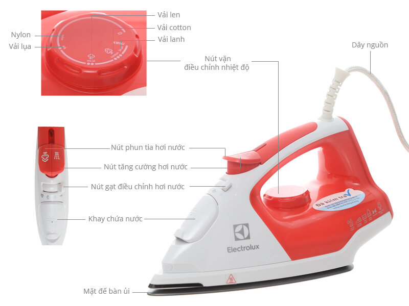 Bàn ủi hơi nước Electrolux ESI5116