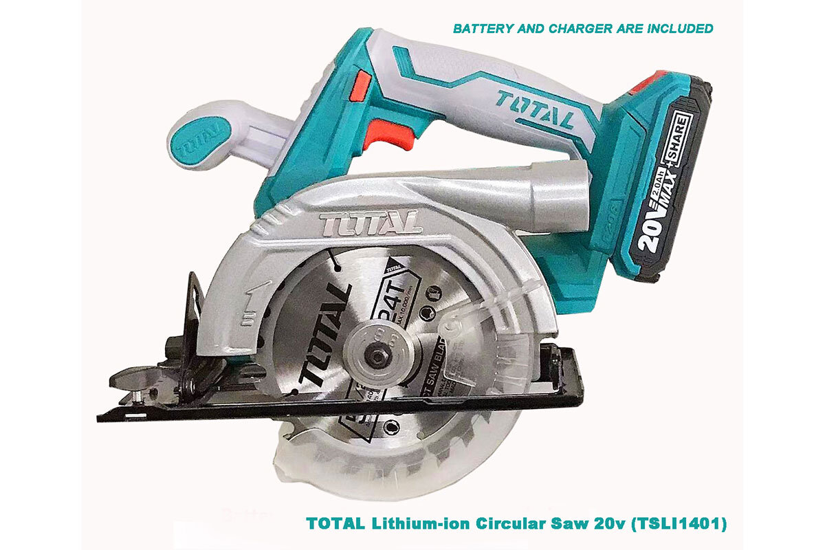 Máy cưa đĩa tròn 150mm pin 20v Total TSLI1401