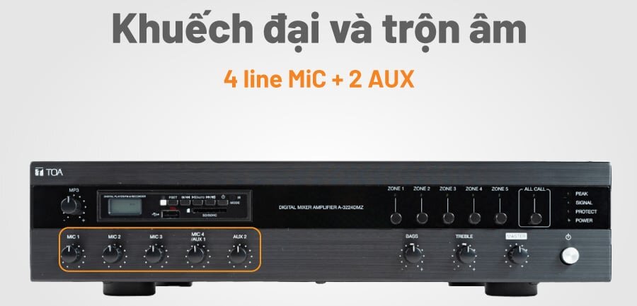 Amply TOA A-3212DMZ-AS