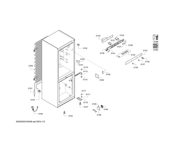 tủ lạnh Bosch KGN39LB35 tủ lạnh Bosch KGN39LB35
