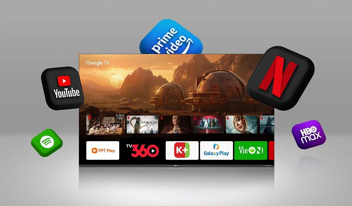 Hệ điều hành Google TV Hệ điều hành Google TV của 32HGK610