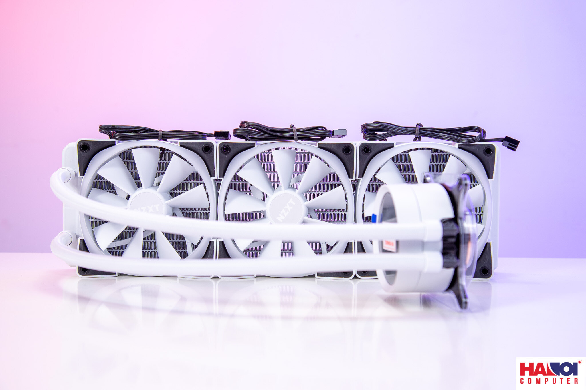 Tản nhiệt nước NZXT Kraken X73 RGB White - 360mm (RL-KRX73-RW)