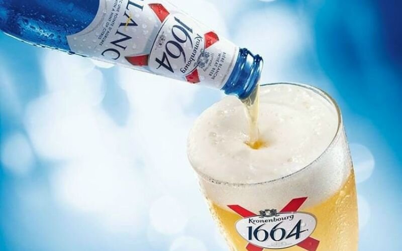 Bia Kronenbourg 1664 Blanc - Chai 330ml
