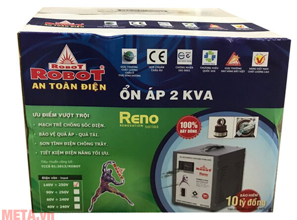 Ổn áp Robot Reno 2KVA