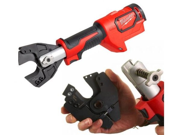 Máy cắt dây cáp 6 tấn dùng pin Milwaukee M18 HCC-0C Máy cắt dây cáp 6 tấn dùng pin Milwaukee M18 HCC-0C