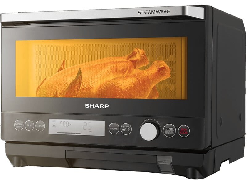 lò vi sóng Sharp AX 1250VN B có thiết kế hiện đại