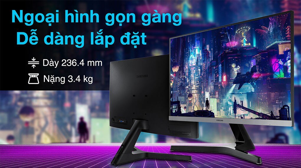 Màn hình Samsung LS24R35AFHEXXV