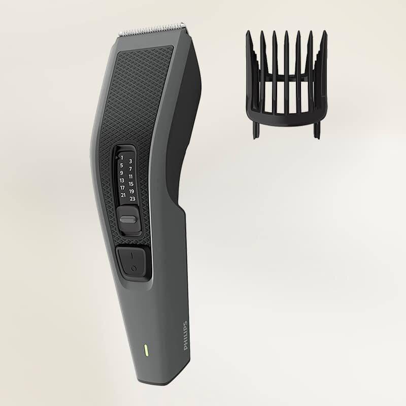 Tông đơ cắt tóc Philips HC3520 làm bằng nhựa trơn cao cấp