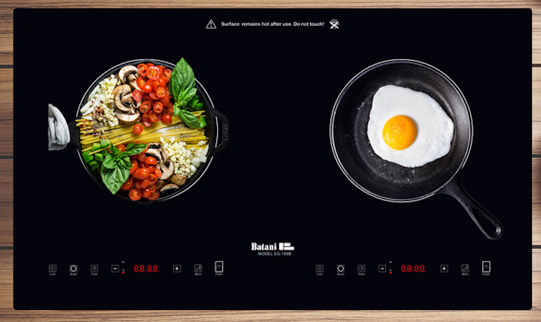 Bếp từ đôi Batani EG-189B