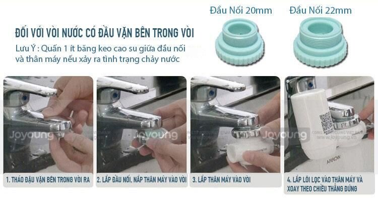 Máy lọc nước tại vòi Joyoung JYW-T01
