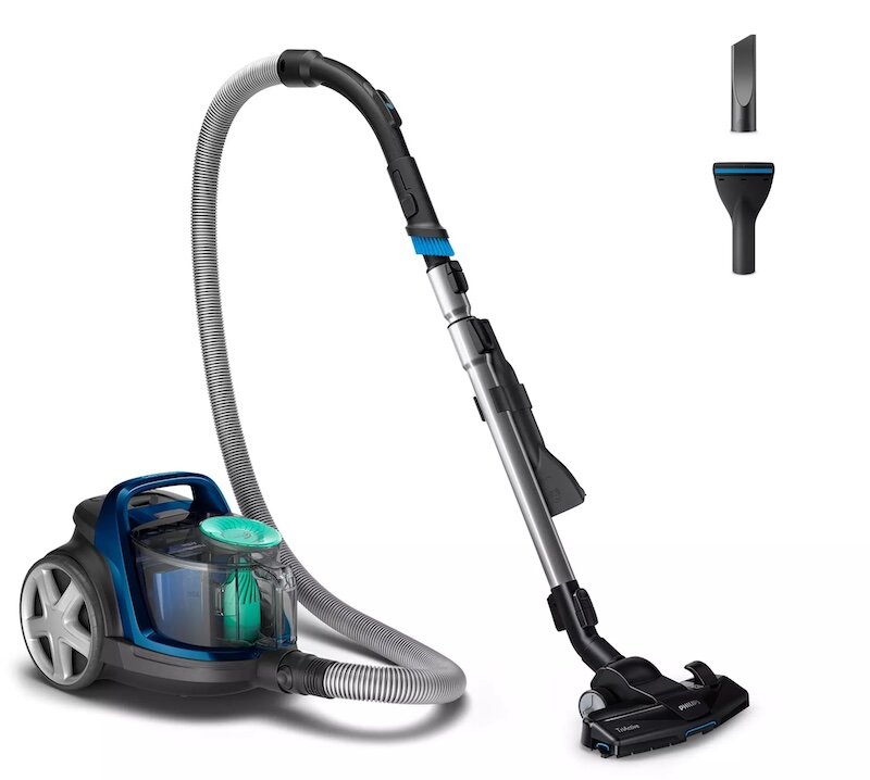 Thiết kế máy hút bụi dạng hộp Philips FC9570/01 (Ảnh: Philips).