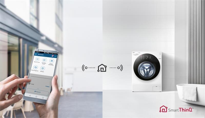 May giặt 10.5 KG LG FG1405S3W Inverter