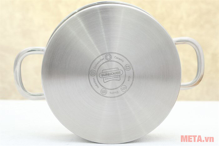Bộ nồi inox cao cấp Sunhouse SH890 (3 chiếc) Bộ nồi inox cao cấp Sunhouse SH890 (3 chiếc)