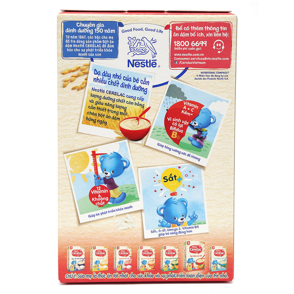  Bột ăn dặm Nestle Gà hầm cà rốt