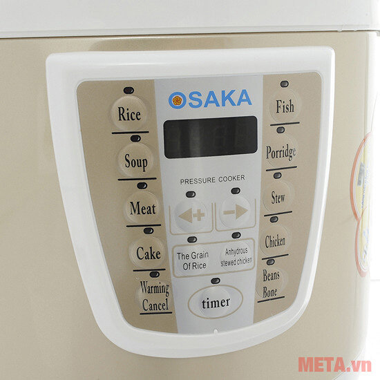 Nồi áp suất điện tử Osaka IPD-06GE - 6 lít