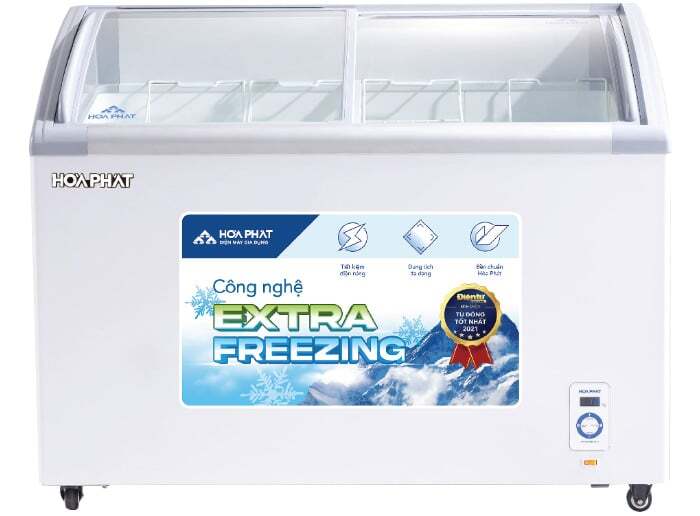 Tủ đông Hòa Phát 1 ngăn 2 cánh HSF AD6357.C1 Tủ đông Hòa Phát 1 ngăn 2 cánh HSF AD6357.C1
