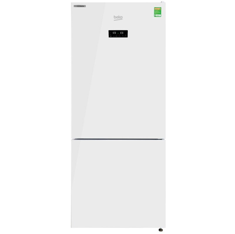 Tủ lạnh Beko Inverter 396 lít RCNT415E50VZGW thiết kế ngăn đá dưới tiện dụng (Ảnh: dienmayxanh).