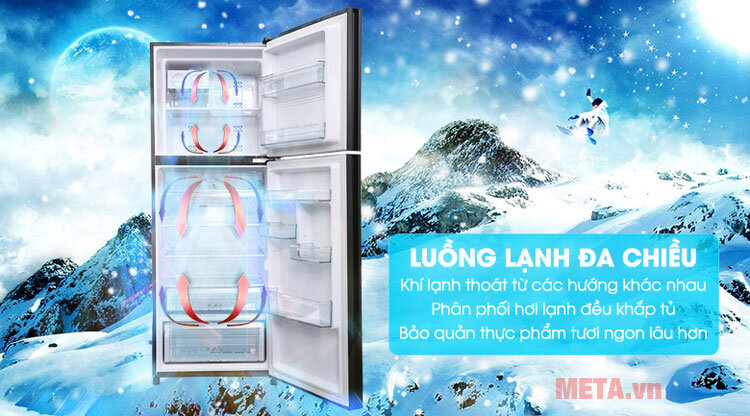 Tủ lạnh Inverter Aqua AQR-IG356DN (345 lít)