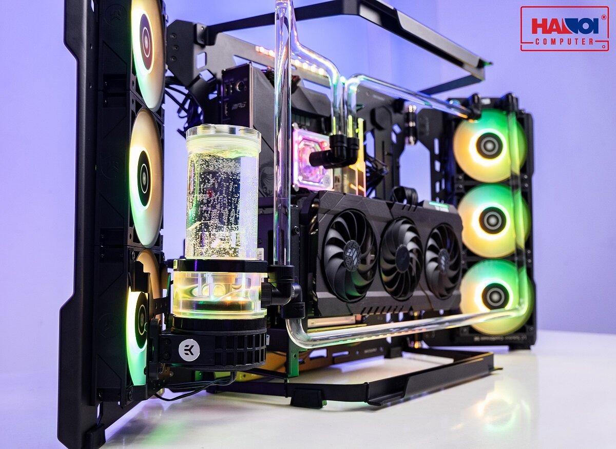 Cooler Master - MasterFrame 700 watercooling EKWB