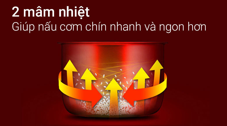 Nồi cơm điện Cuckoo 1.8 lít CR-1021 Nồi cơm điện Cuckoo 1.8 lít CR-1021