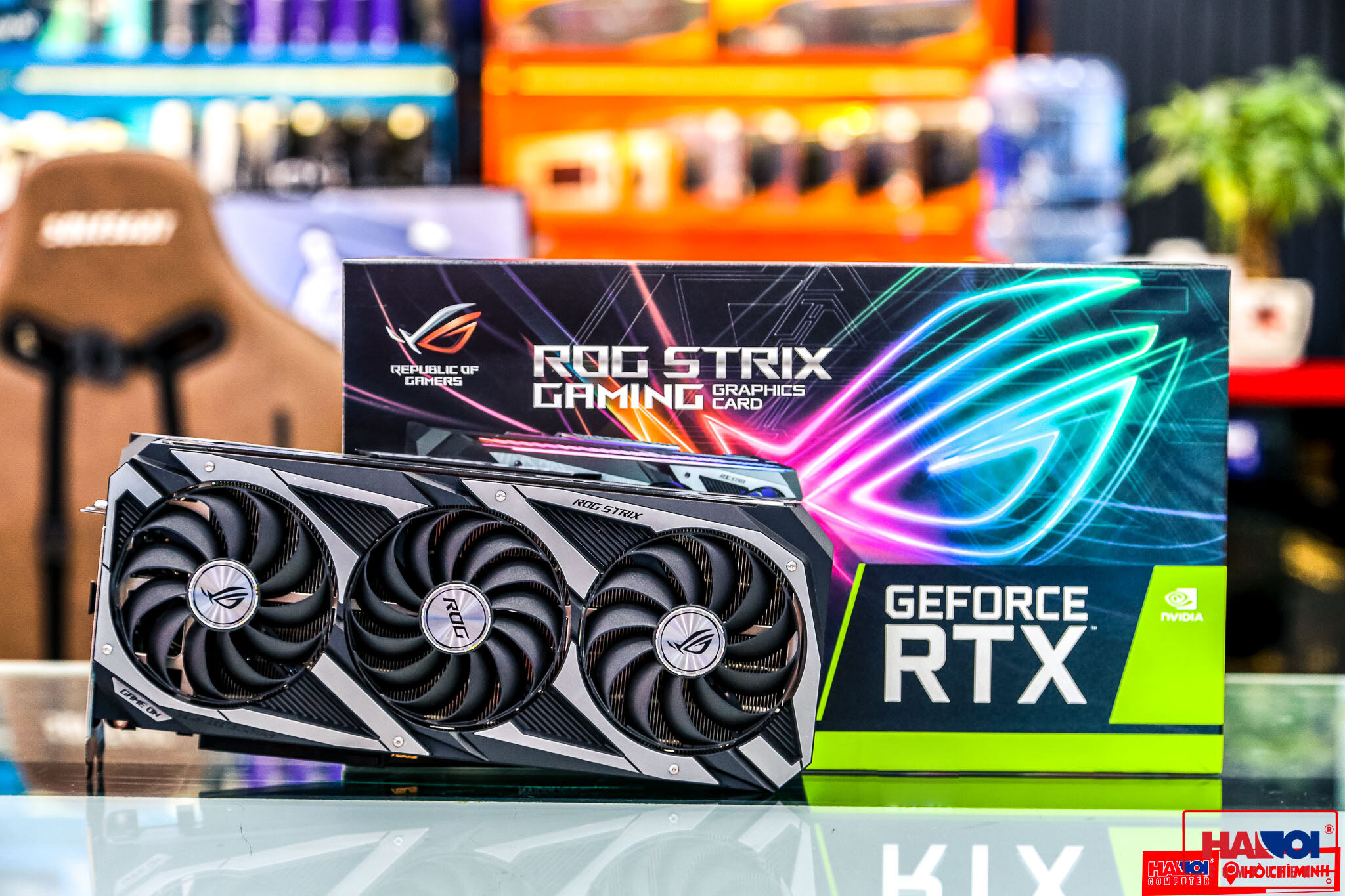 Card màn hình Asus ROG STRIX RTX 3070 Ti-8G GAMING