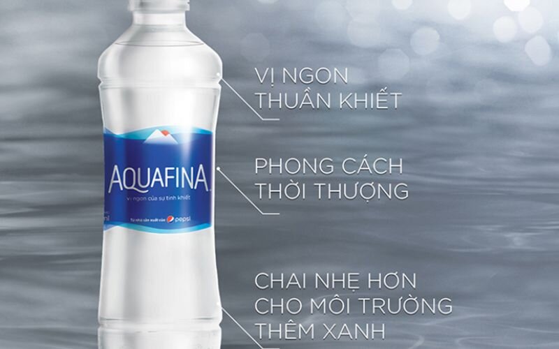 Nước khoáng thiên nhiên Aquafina thùng 24 chai x 500ml