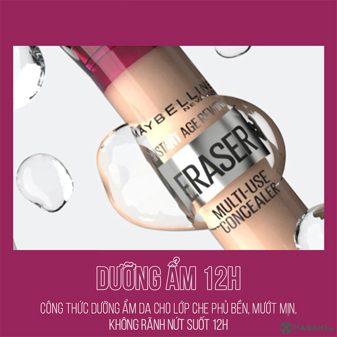 Bút Che Khuyết Điểm Maybelline Instant Age Rewind Eraser Multi-Use Concealer mới 