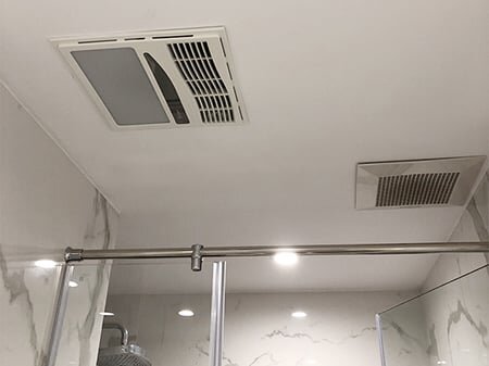 Máy sưởi ấm nhà tắm có thông gió Máy sưởi ấm nhà tắm