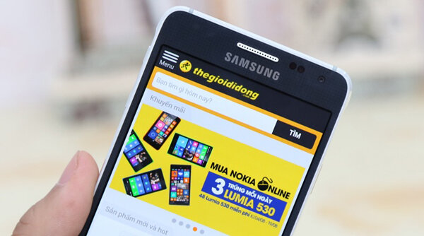 điện thoại samsung