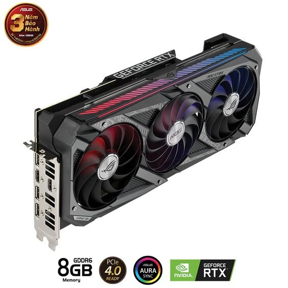 Asus ROG Strix Geforce RTX 3060 Ti OC (Ảnh 3)