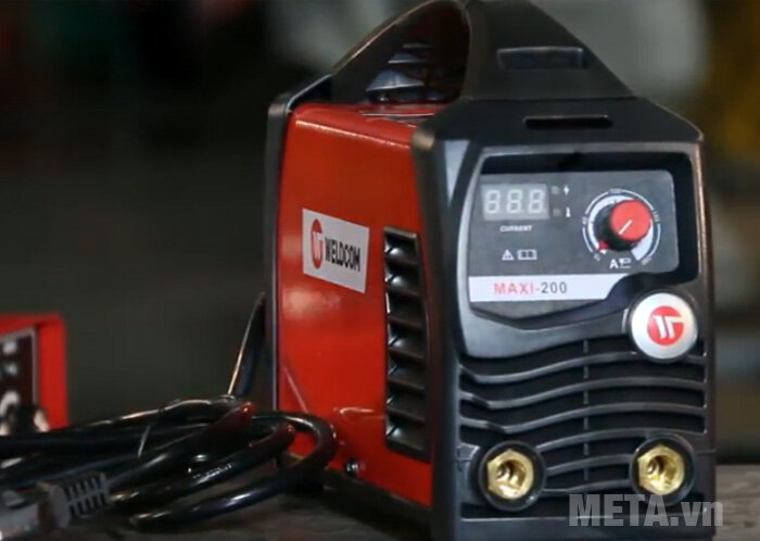 Máy hàn que điện tử Weldcom Maxi 200 Máy hàn que điện tử Weldcom Maxi 200