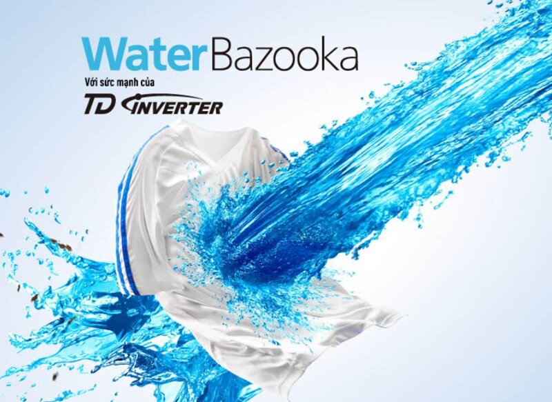 Máy giặt Panasonic Inverter 8.5 kg NA-FD85X1LRV công nghệ xoáy nước