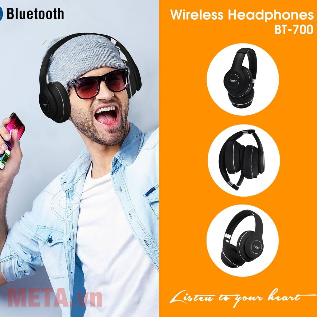 Tai nghe SoundMax BT700