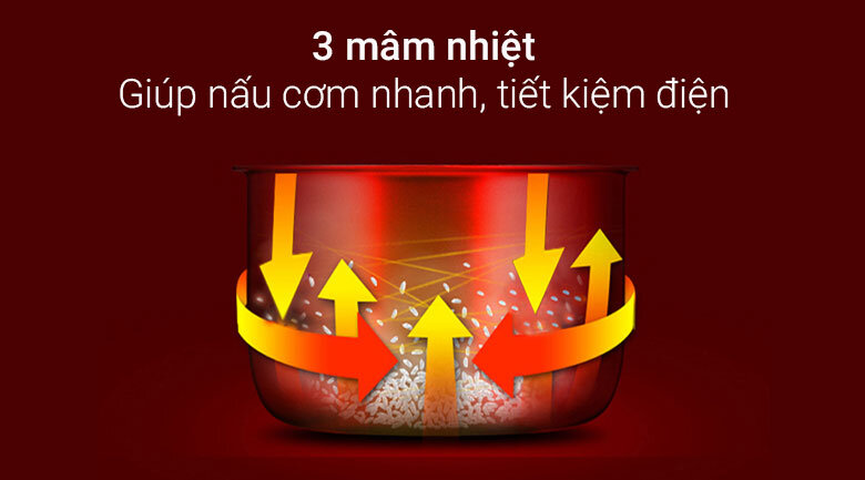 Nồi cơm điện Cuckoo 2 lít CR- 1032 M Nồi cơm điện Cuckoo 2 lít CR- 1032 M