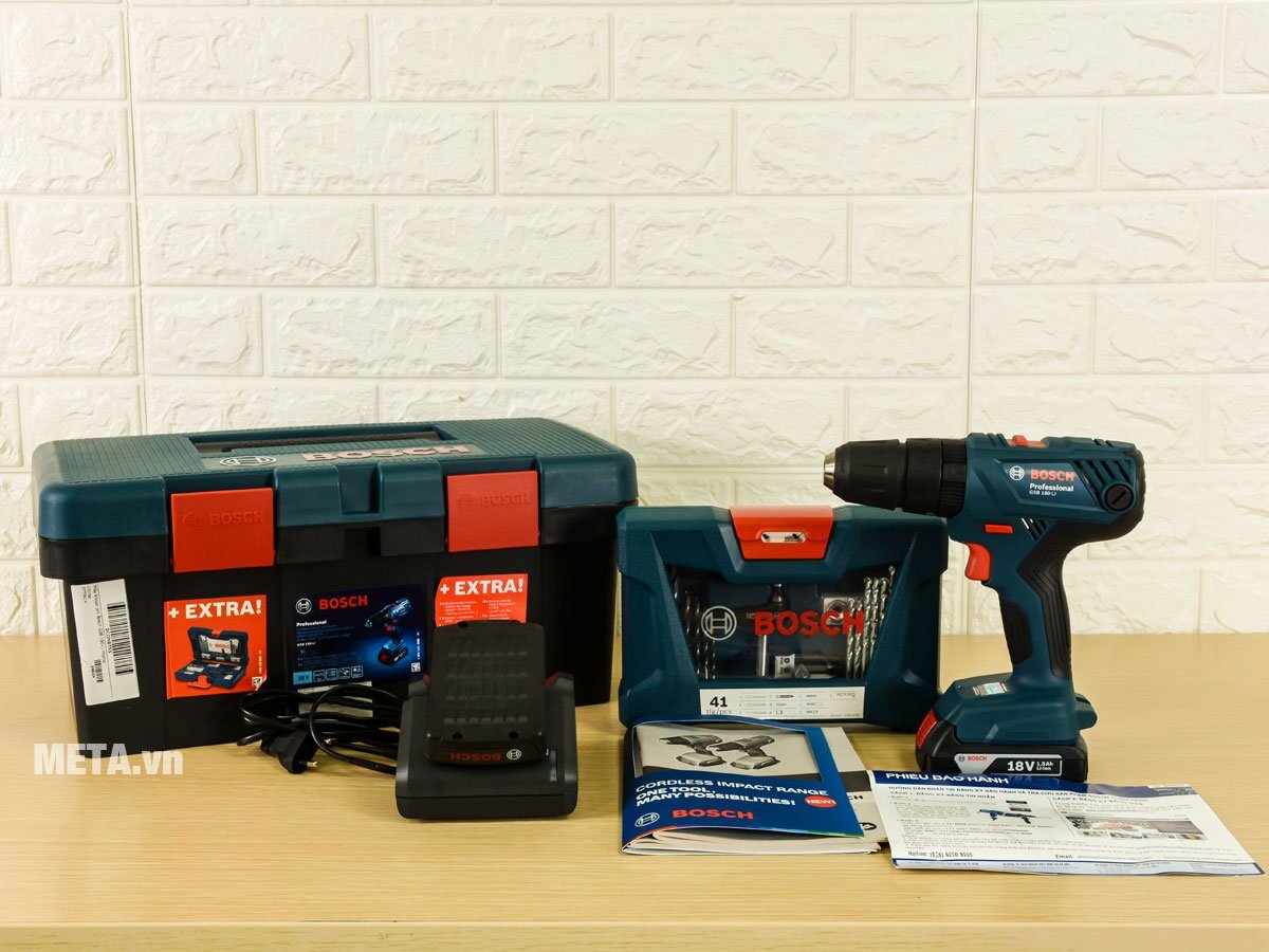 Máy khoan vặn vít dùng pin 