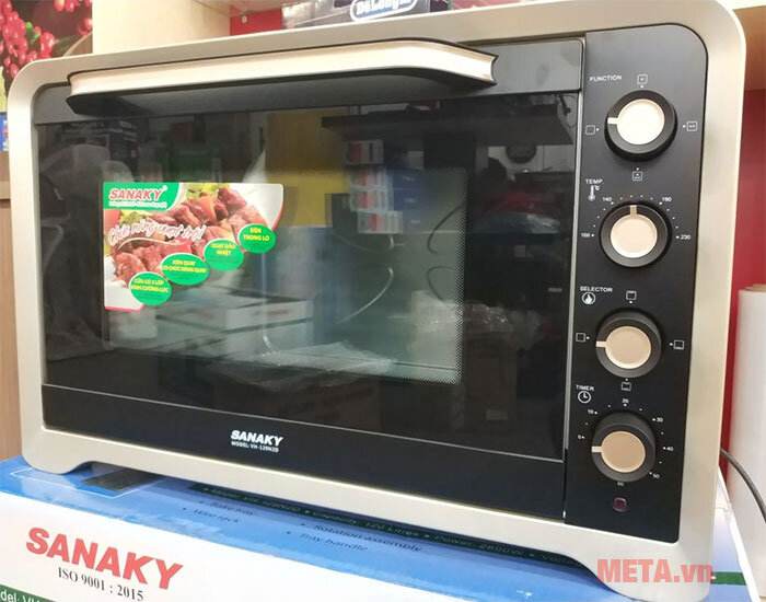 Lò nướng Sanaky VH-129N2D 120 lít (vàng inox)