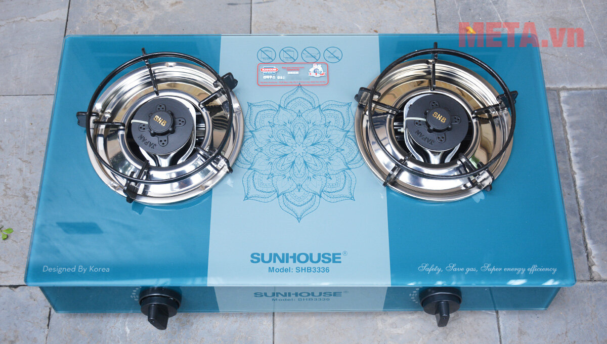 Bếp gas dương kính cao cấp Sunhouse SHB3336 Bếp gas dương kính cao cấp Sunhouse SHB3336