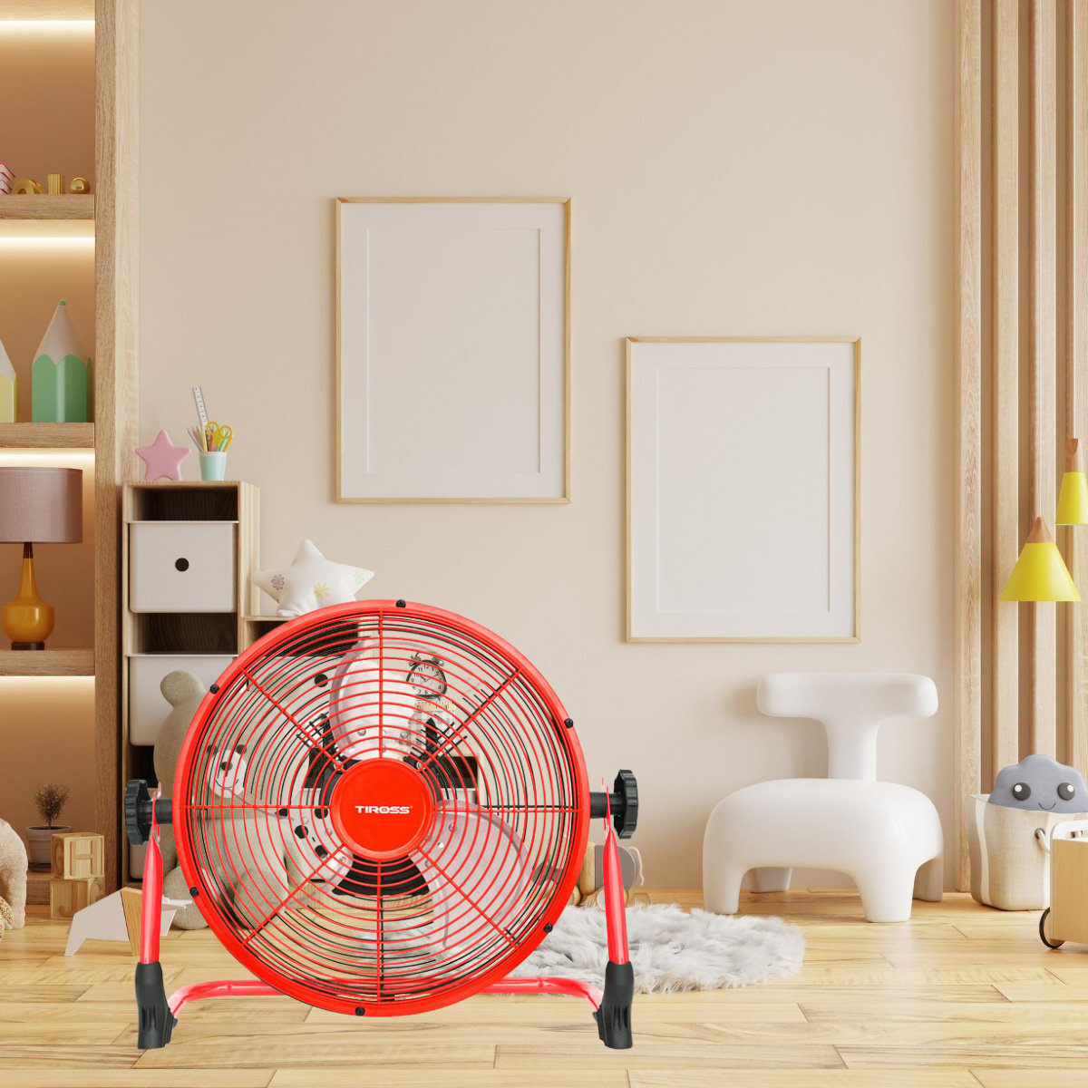 Tùy chỉnh linh hoạt, dễ dàng Quạt sạc Tiross TS9179