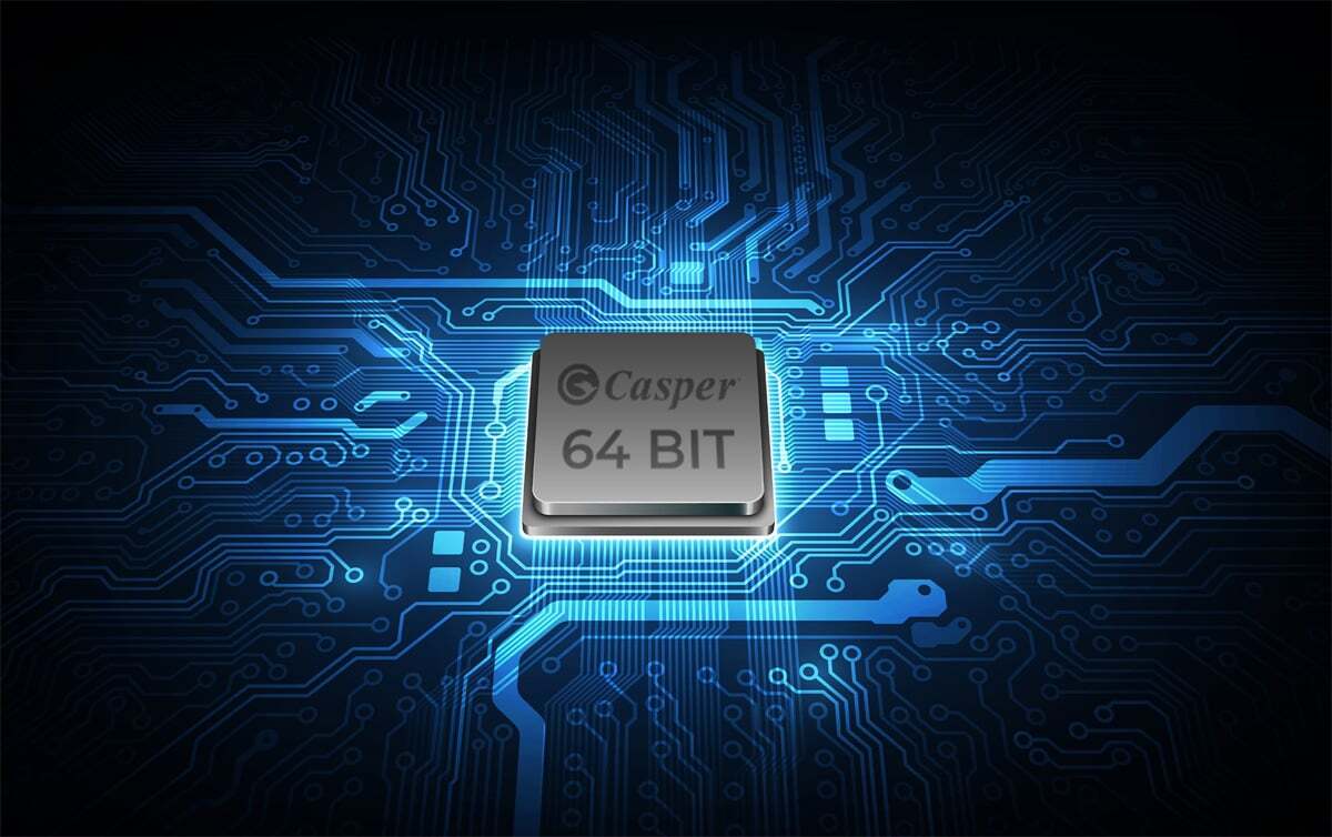 Vi xử lý mạnh mẽ Casper 43FGK610 dùn vi xử lý mạnh mẽ