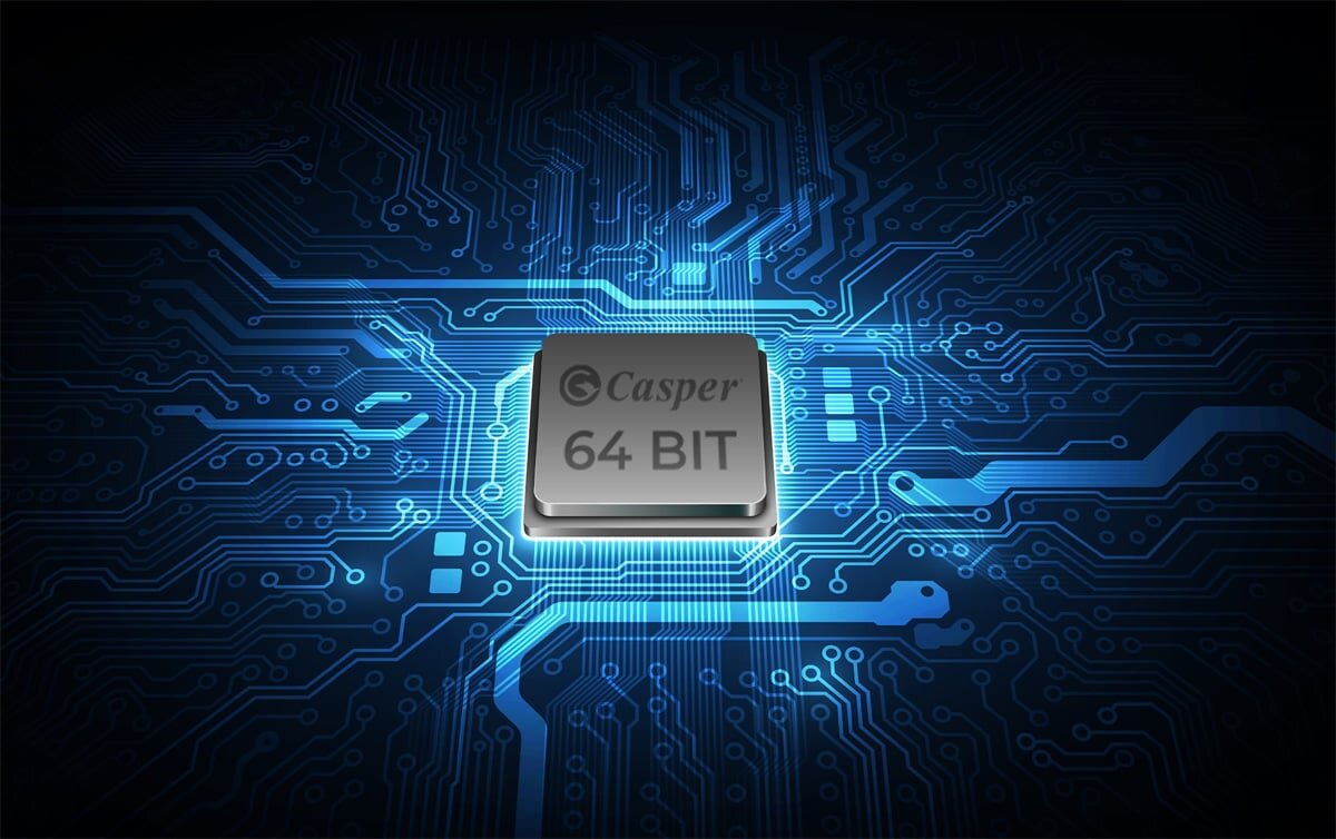 Vi xử lý mạnh mẽ Casper 43FGK610 dùn vi xử lý mạnh mẽ