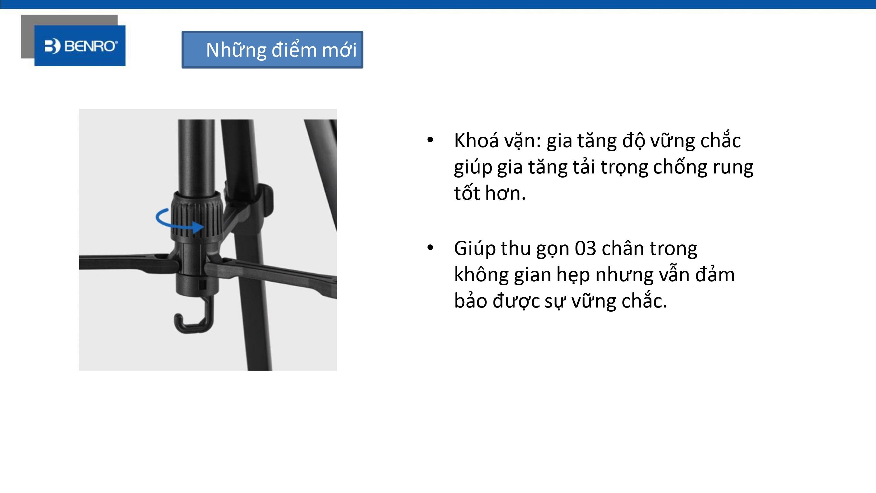 Chân máy ảnh/ máy quay Benro T890  ảnh 3