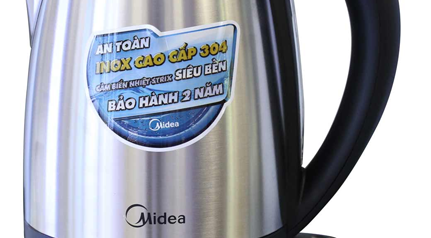 Bình siêu tốc 1,7l Midea MK-17SC Bình siêu tốc 1,7l Midea MK-17SC
