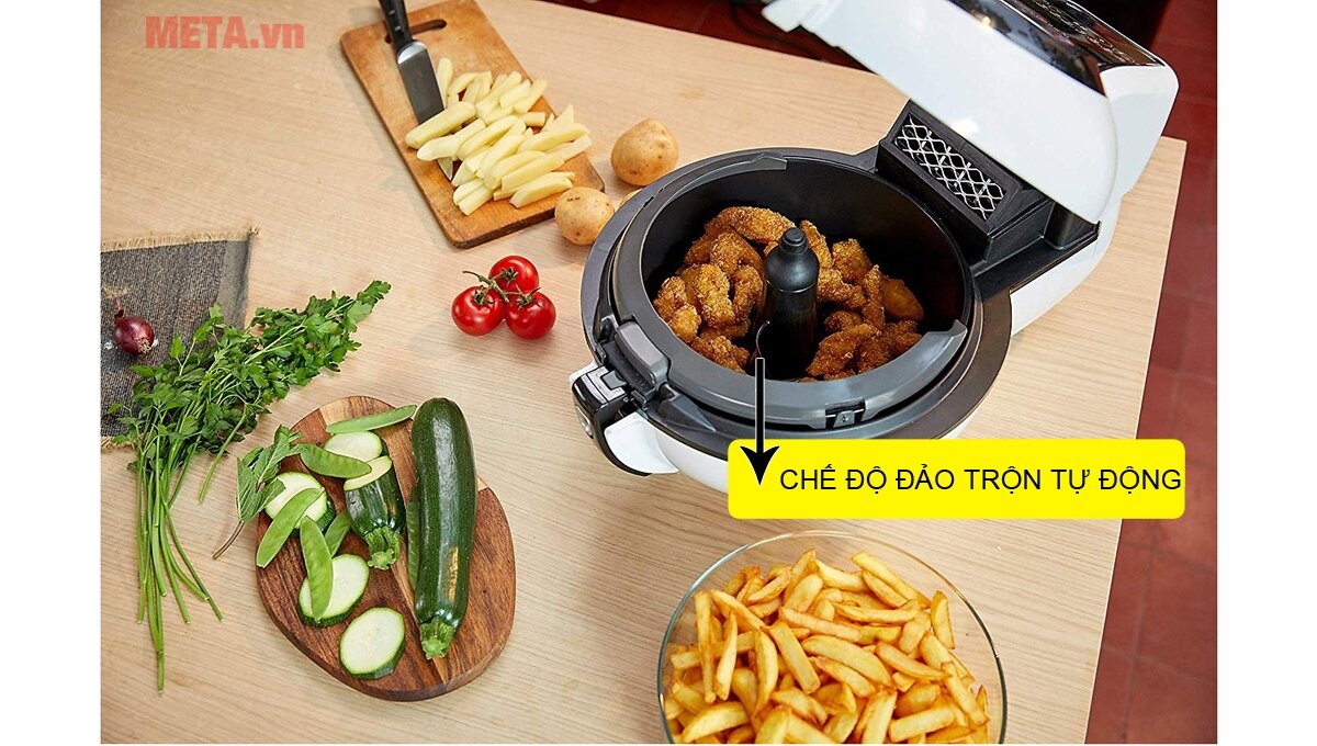 Nồi chiên xào không dầu Tefal FZ7600