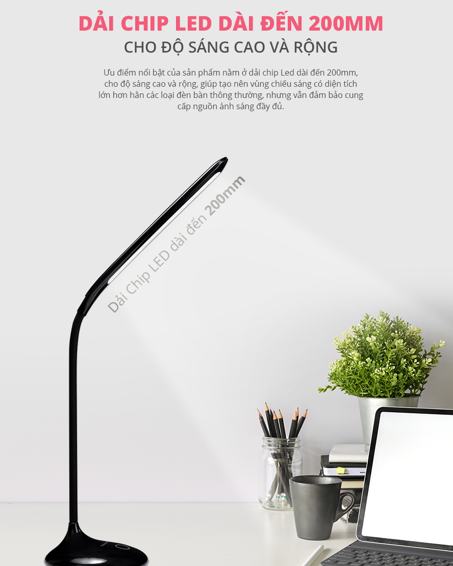 Đèn bàn LED Panasonic HH-LT0220P19 cho ánh sáng chất lượng