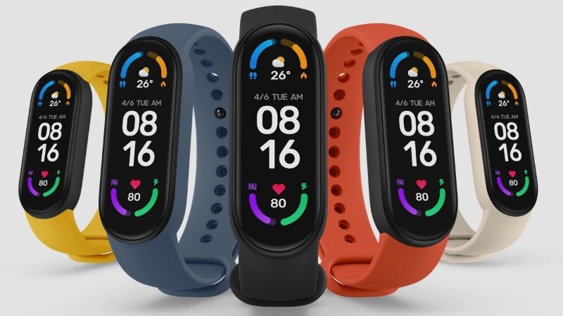 Vòng đeo tay thông minh Mi Band 6 thiết kế
