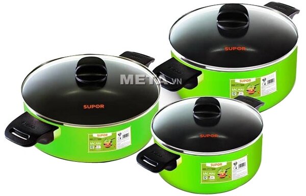 Bộ nồi canh chống dính Supor S08AT5