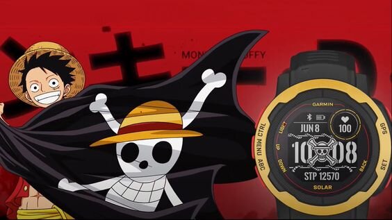 Garmin Instinct 2 Solar One Piece Luffy