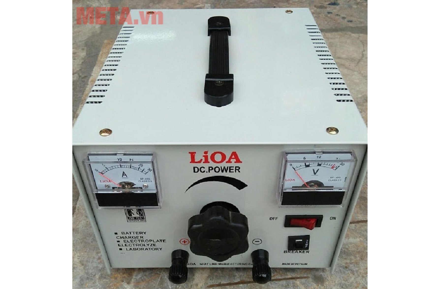 Hình ảnh máy nạp ắc quy Lioa BC1815 Máy nạp ắc quy