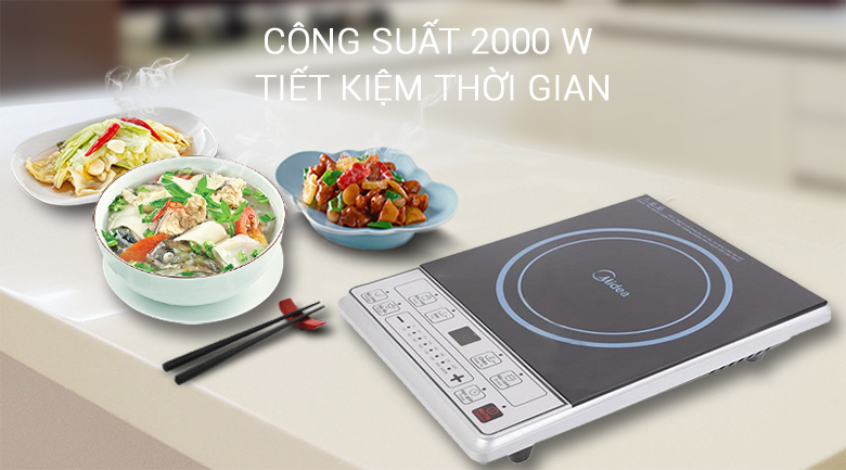 Bếp từ Midea MI-B2015DE Bếp từ Midea MI-B2015DE